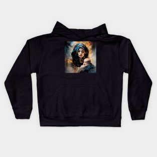 Madonna with Child Kids Hoodie